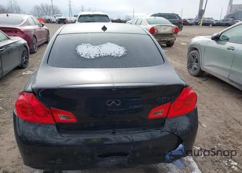 2012 Infiniti G37X из США, поврежденный, VIN JN1CV6AR6CM673583